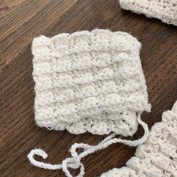 Vintage Baby Infant Girl Handmade Crochet Clothes
HANDMADE CROCHET Dress outfit - Picture 4 of 9